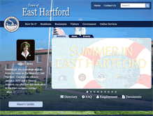 Tablet Screenshot of easthartfordct.gov